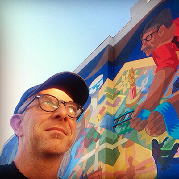 Dave Loewenstein: Muralist and Printmaker