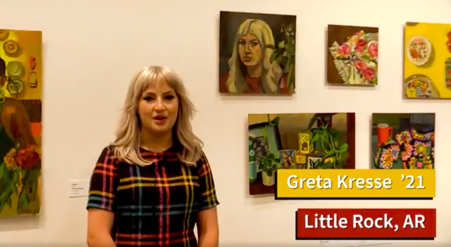 Senior Studio Art Major 2021: Greta Kresse