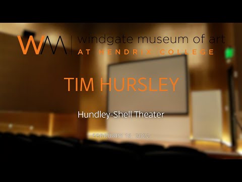 Artist Talk with Tim Hursley